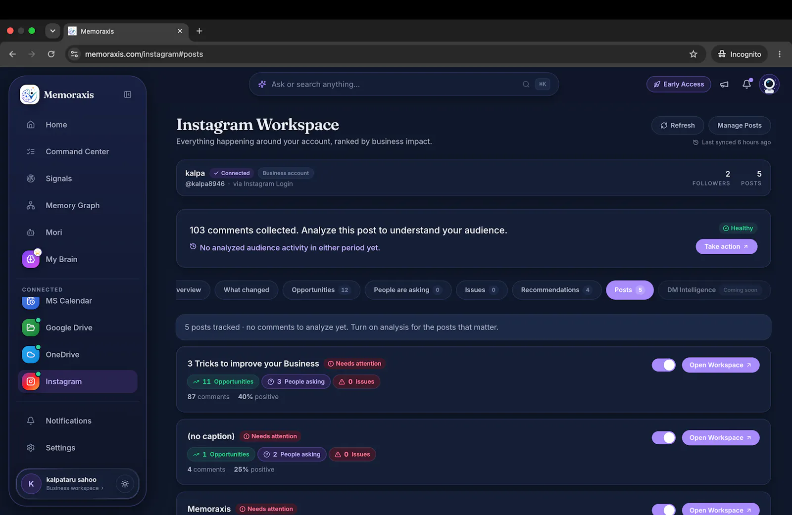 Memoraxis screenshot 4