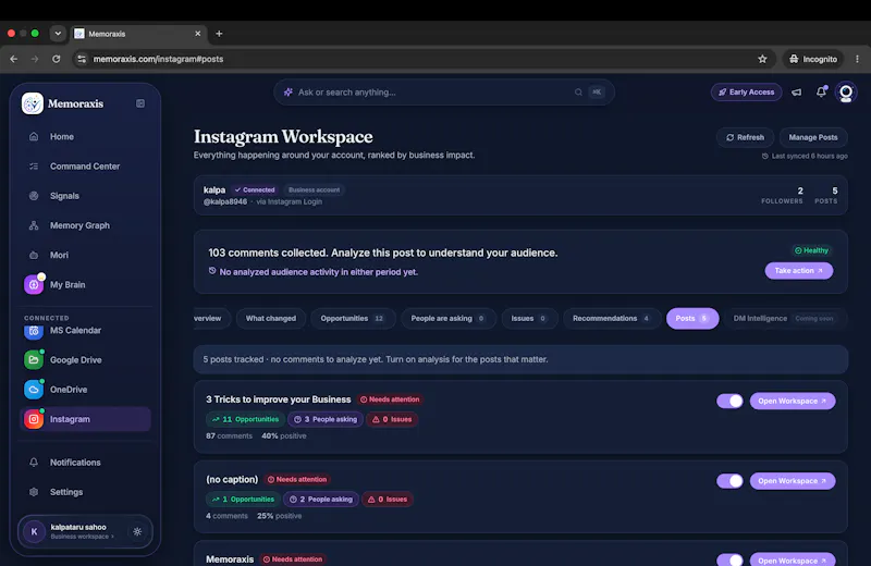 Memoraxis screenshot 4