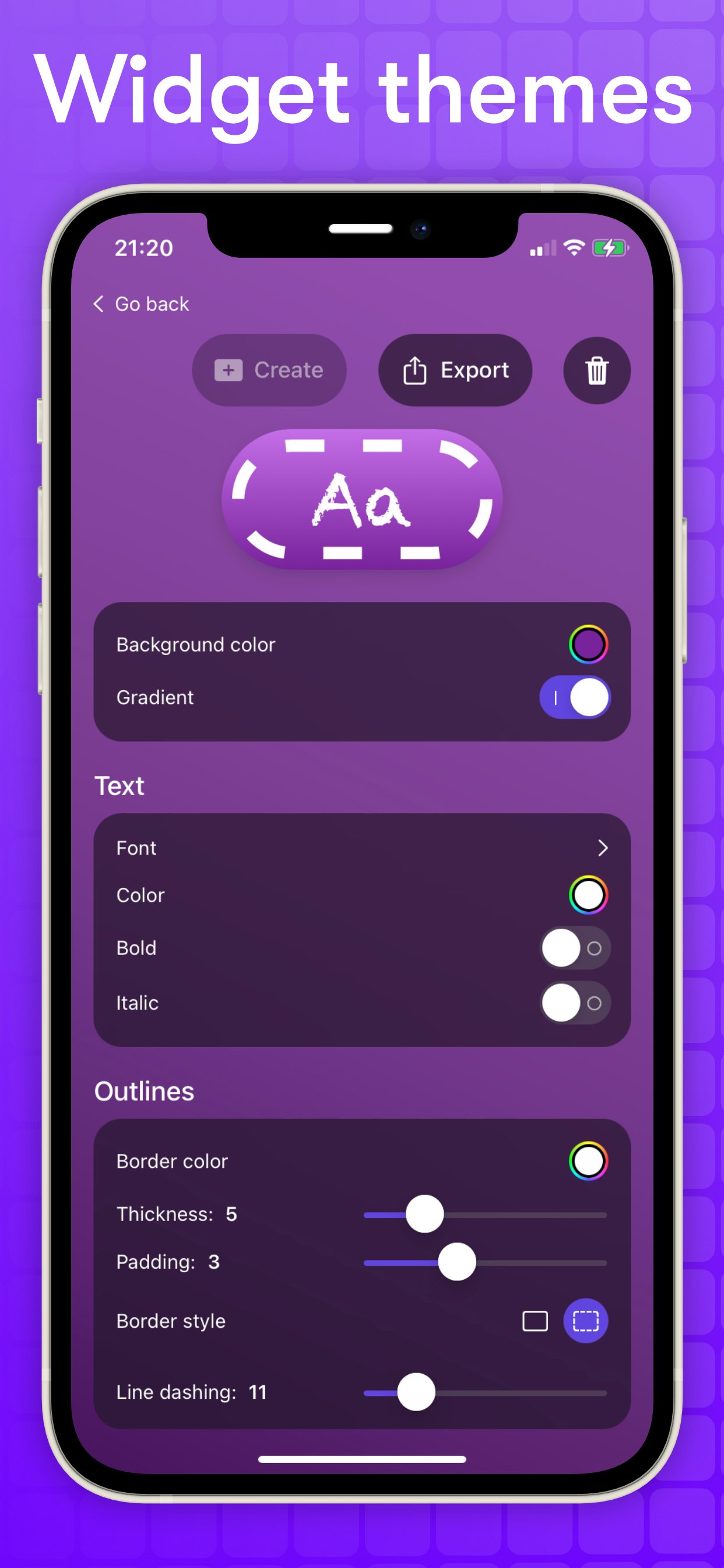 Flex Widgets gallery image