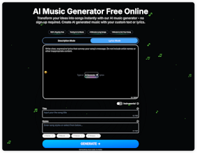 AI Music Generator gallery image