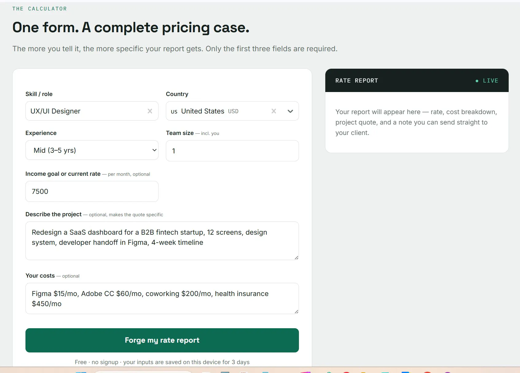 RateForge 截图 4