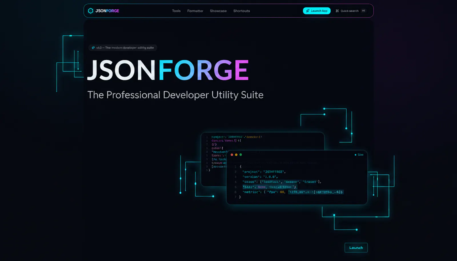 JSONFORGE screenshot 1