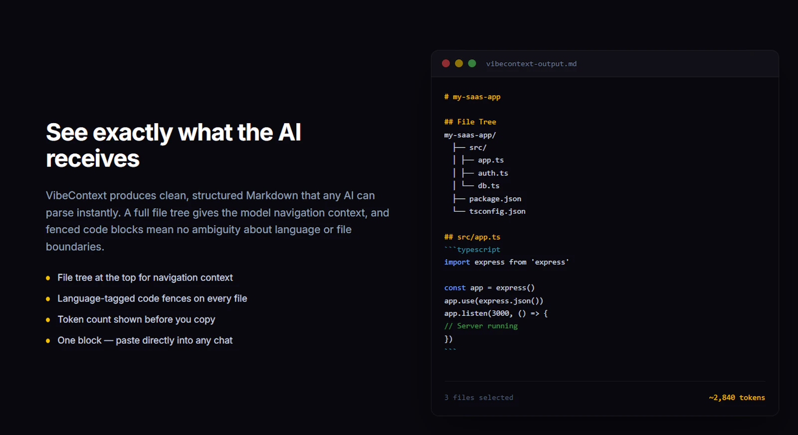 VibeContext screenshot 3
