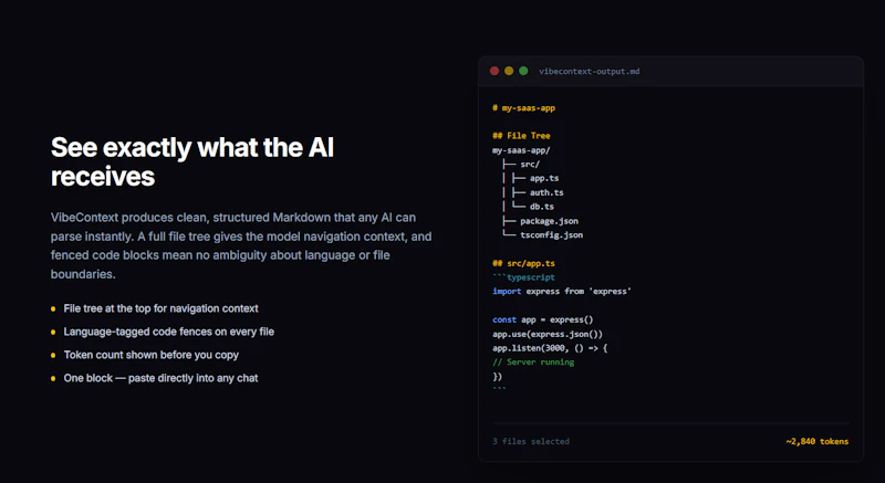 VibeContext screenshot 3