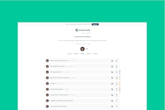 Announcefly SaaS Early Stage Program gallery image