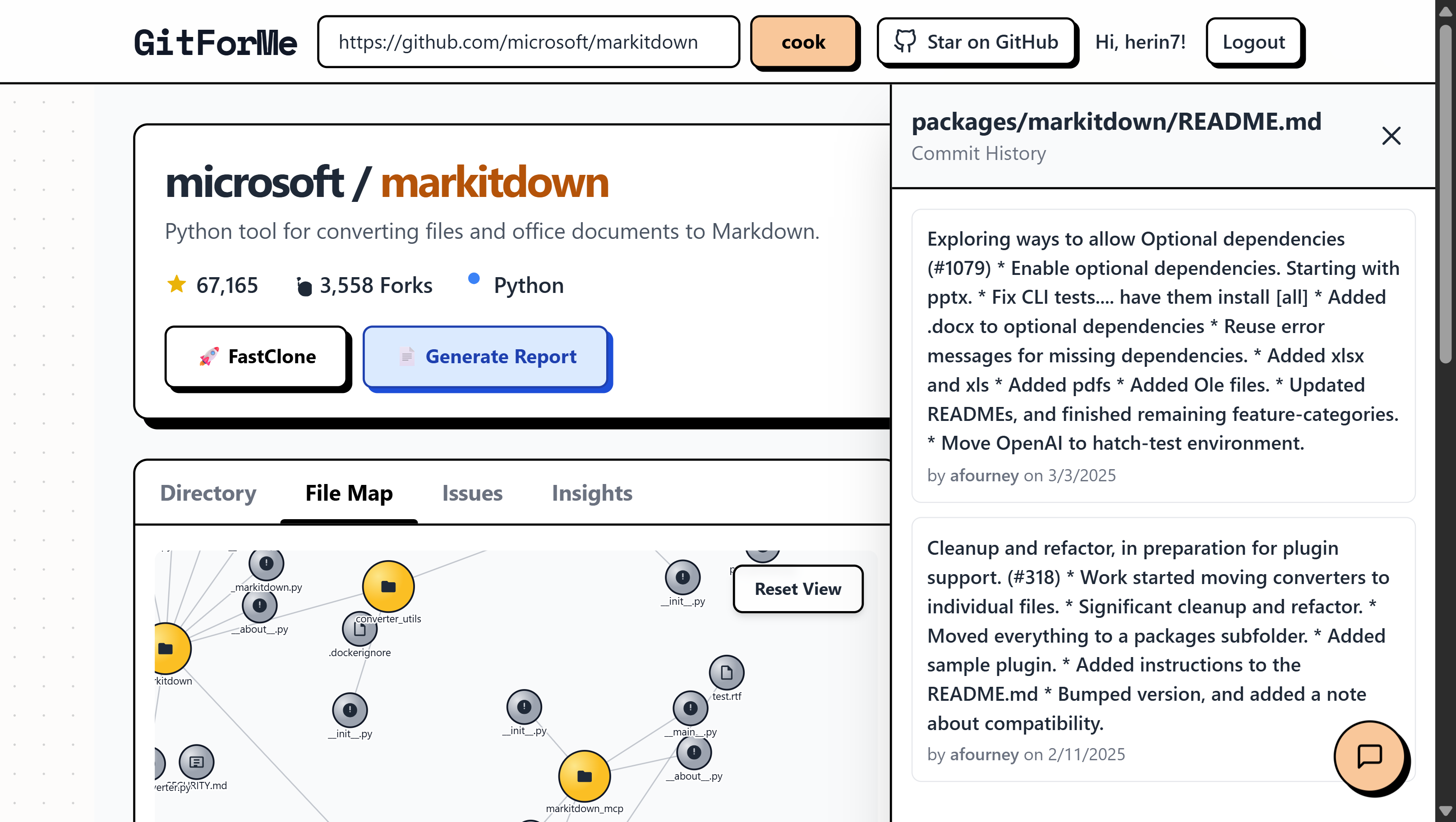 Media Gitforms - Memahami mana -mana repositori GitHub dalam beberapa minit, bukan hari. 3