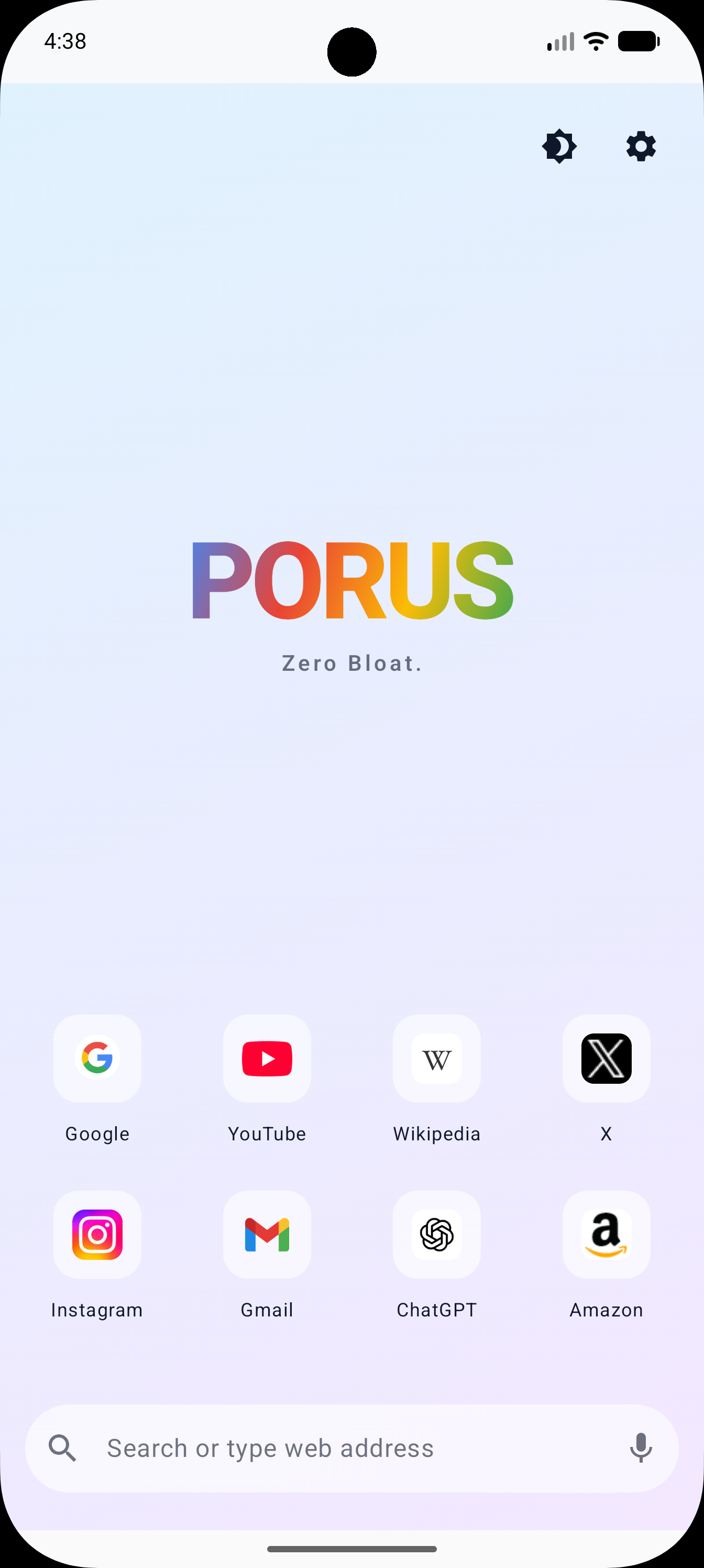 Porus Browser gallery image