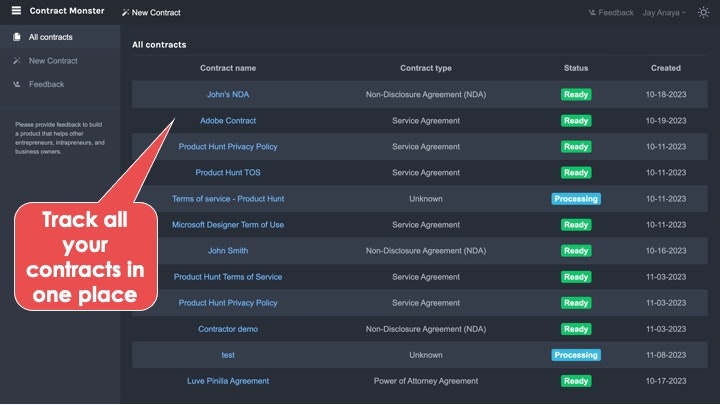 Contract Monster gallery image