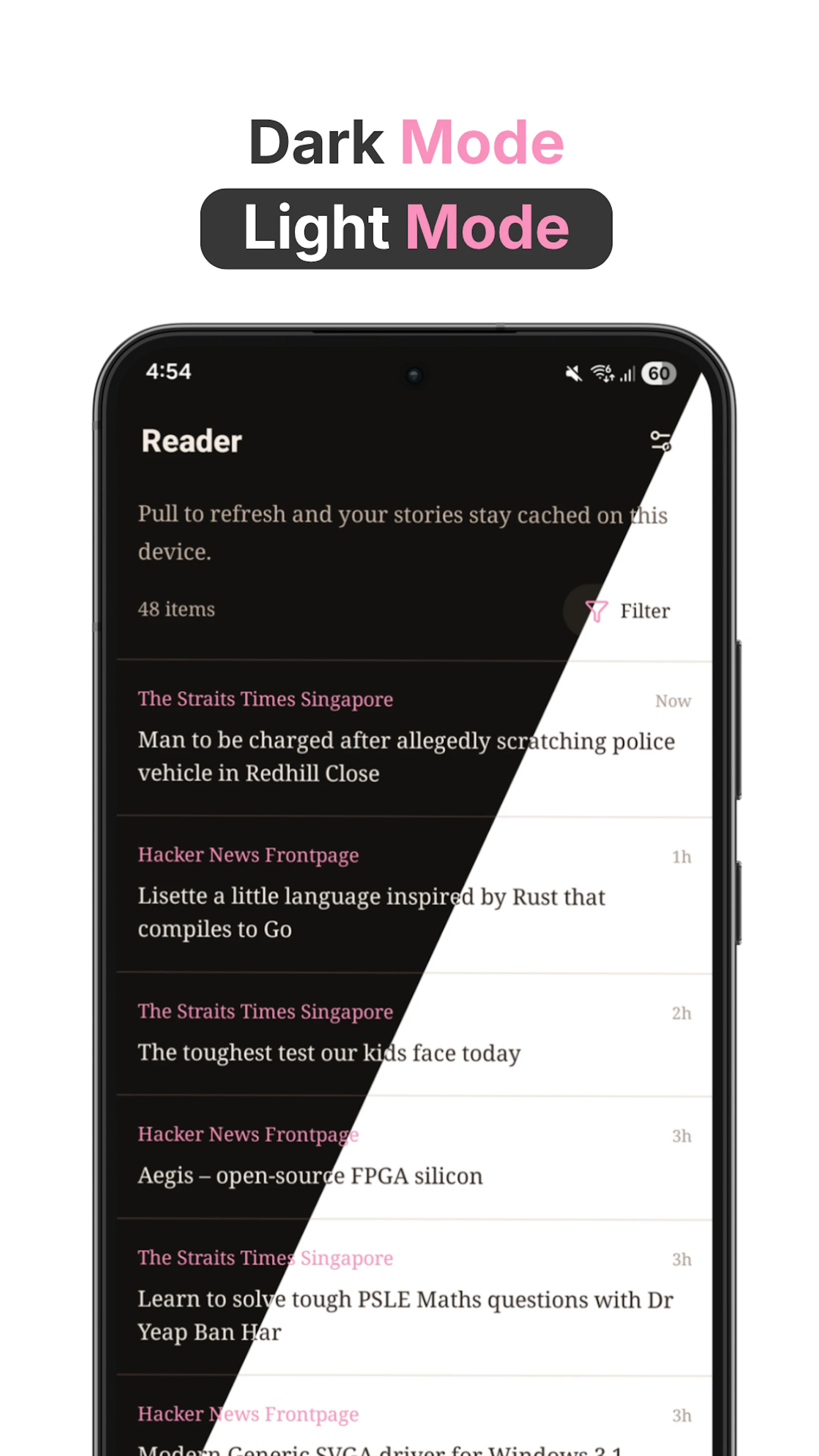 Feed Simple: No Clutter RSS Reader screenshot 3