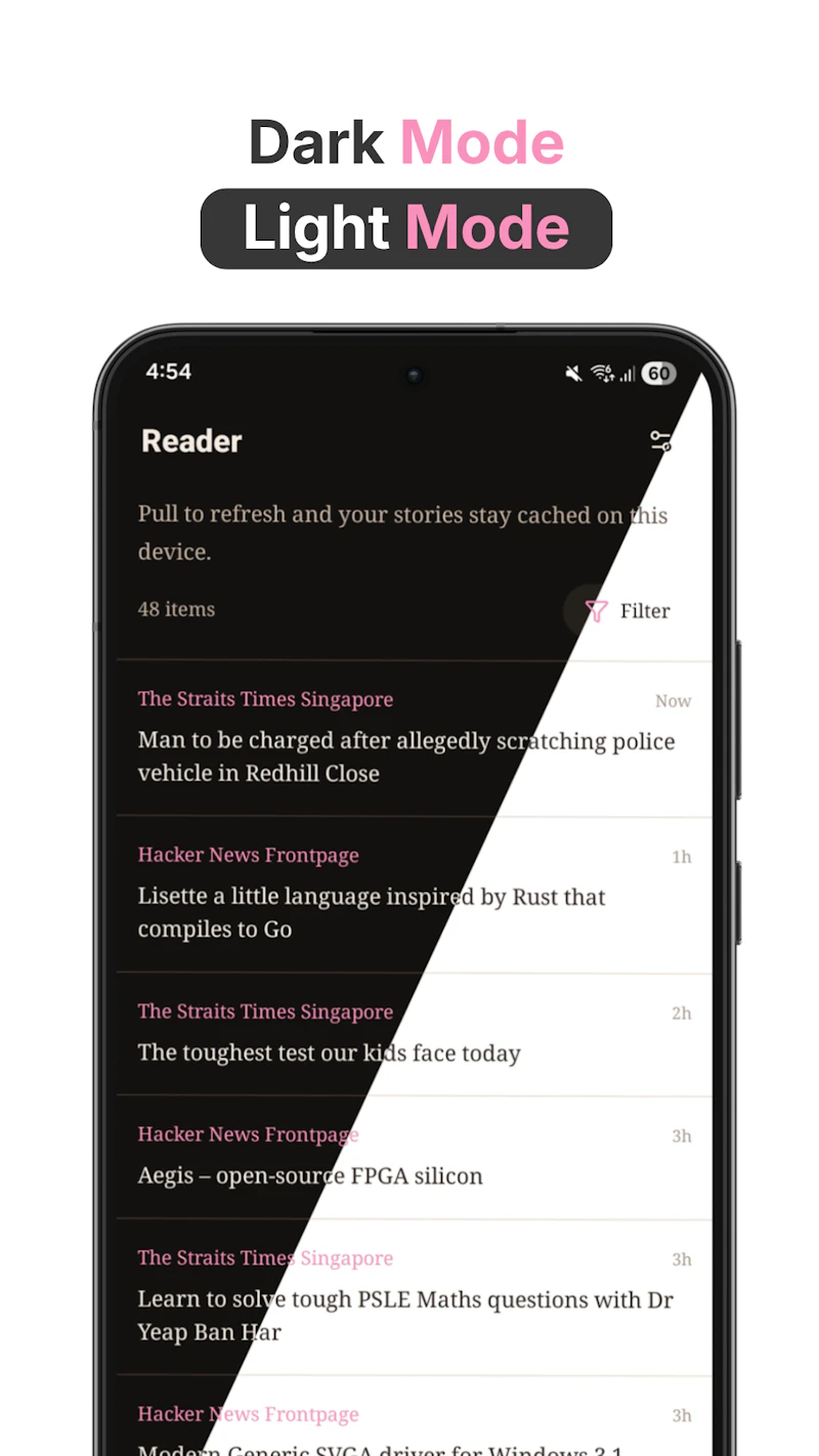 Feed Simple: No Clutter RSS Reader screenshot 3
