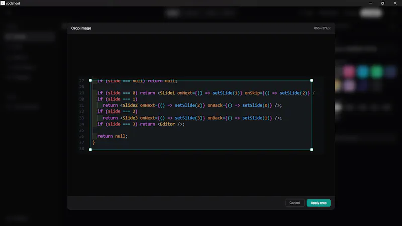 soofShoot - capture and edit screenshot 2