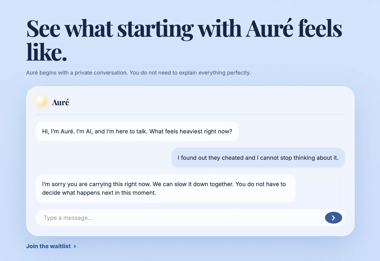 Auré screenshot 1