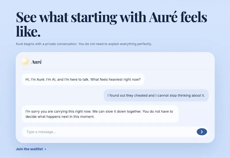 Auré screenshot 1