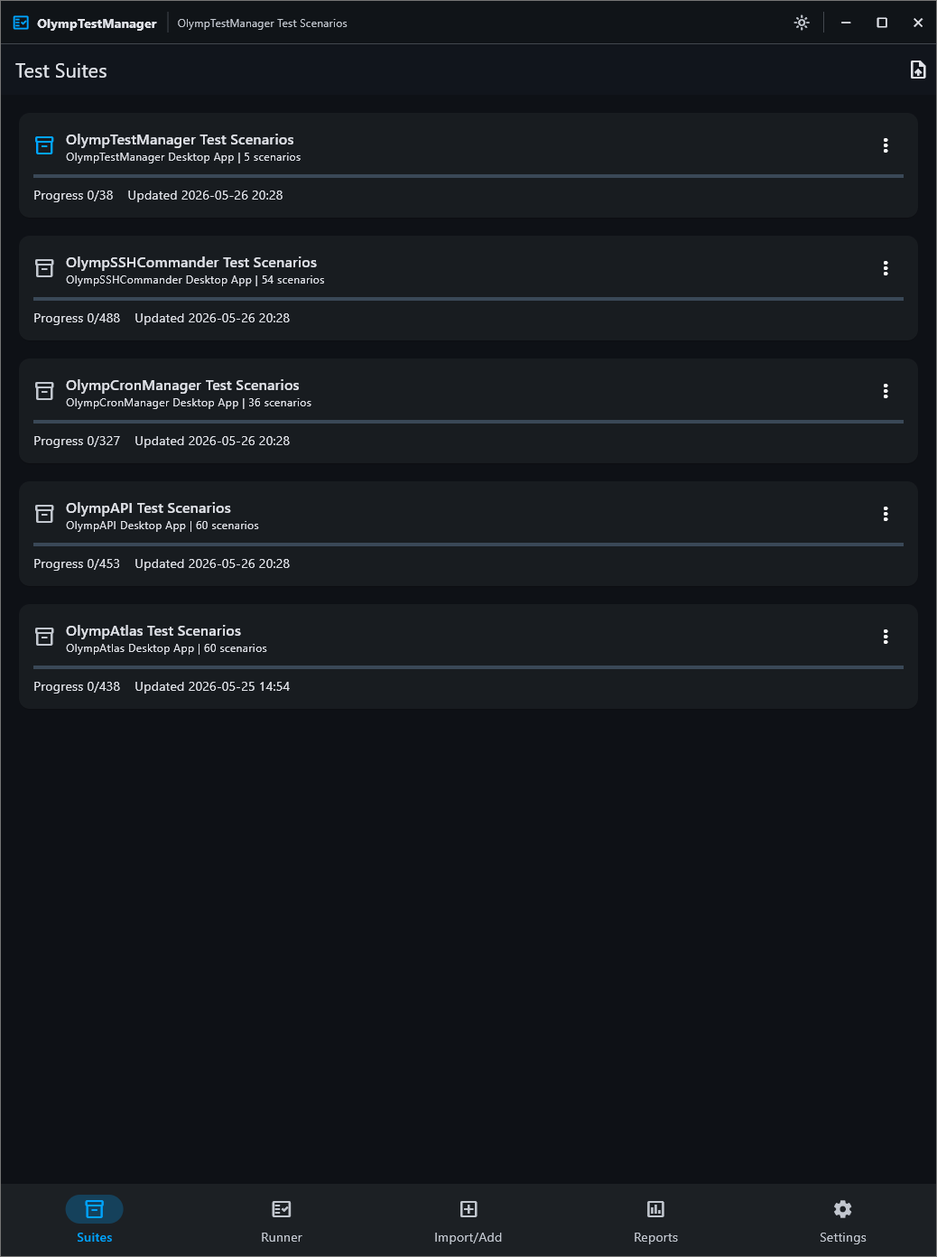 OlympTest Manager gallery image