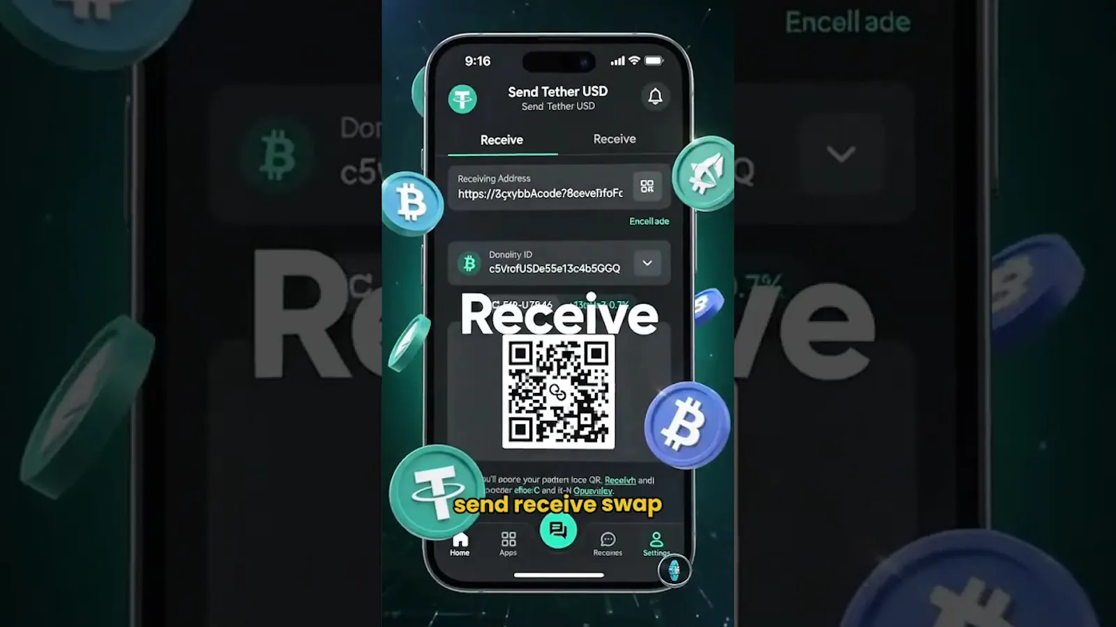 GloFi — AI Crypto Wallet screenshot 1 (video preview)