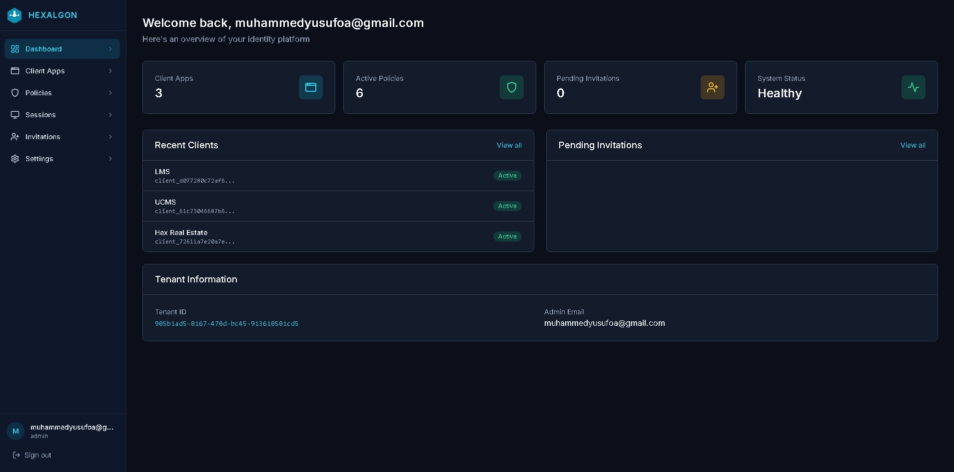 HEX-IAM GitHub v0.1.0 initial release gallery image