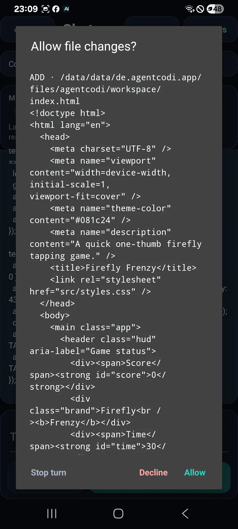 AGENTCODI  screenshot 3