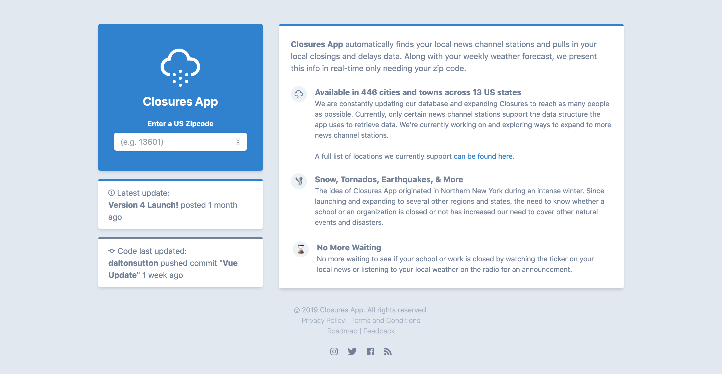 Closures App gallery image