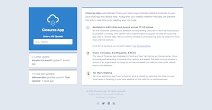 Closures App gallery image