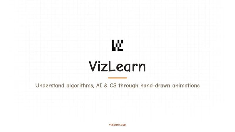 VizLearn screenshot 1 (video preview)