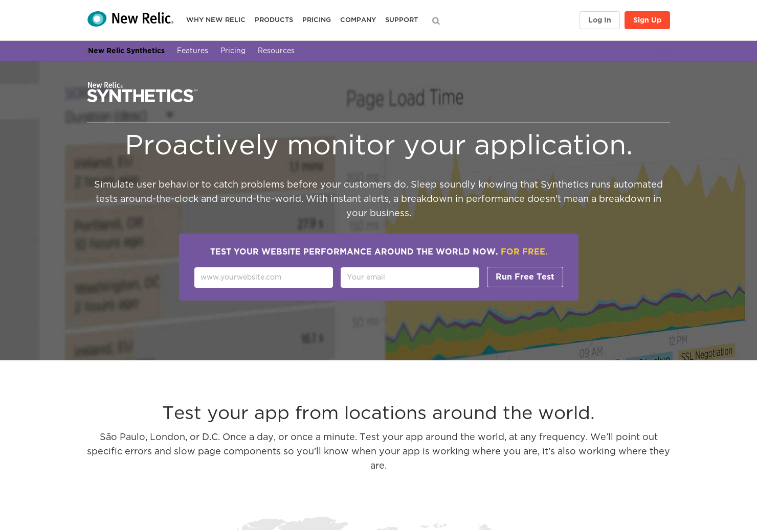 New Relic Synthetics