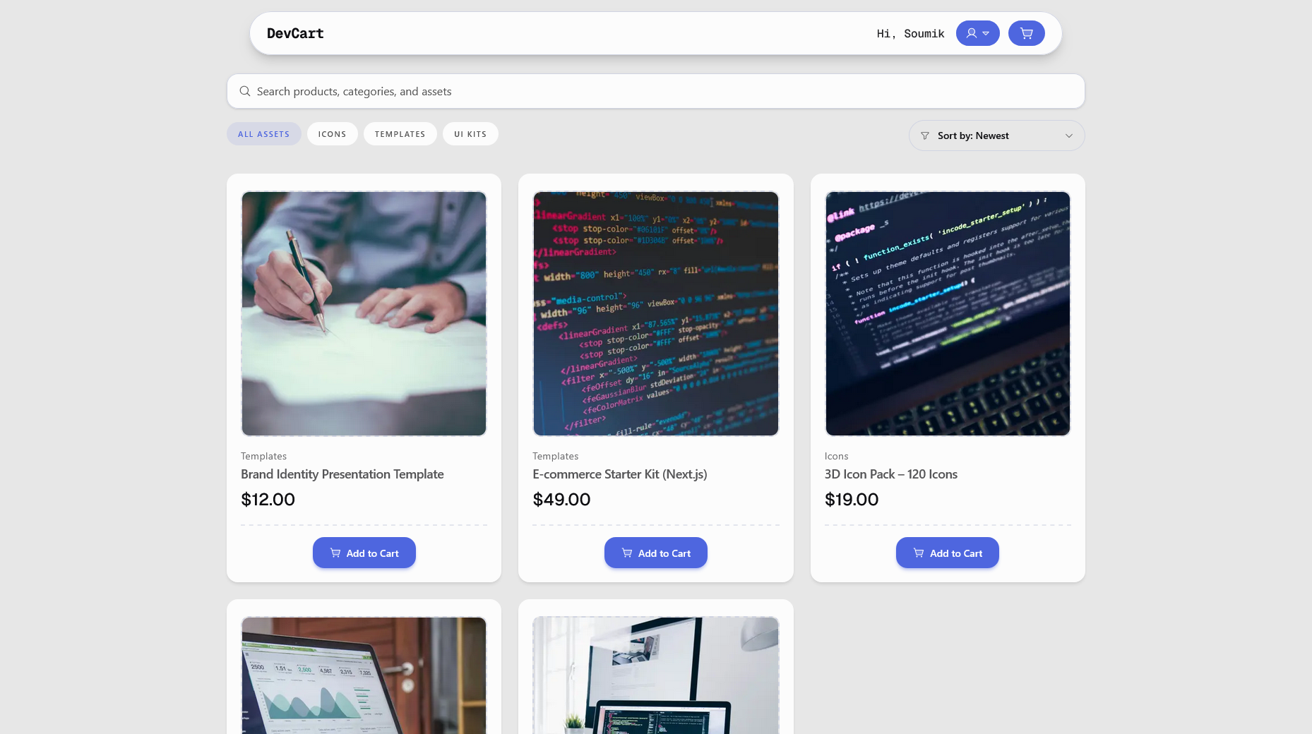 DevCart gallery image