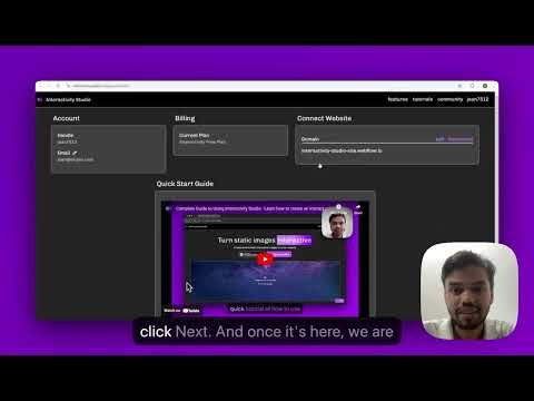 Interactivity Studio for Webflow gallery image