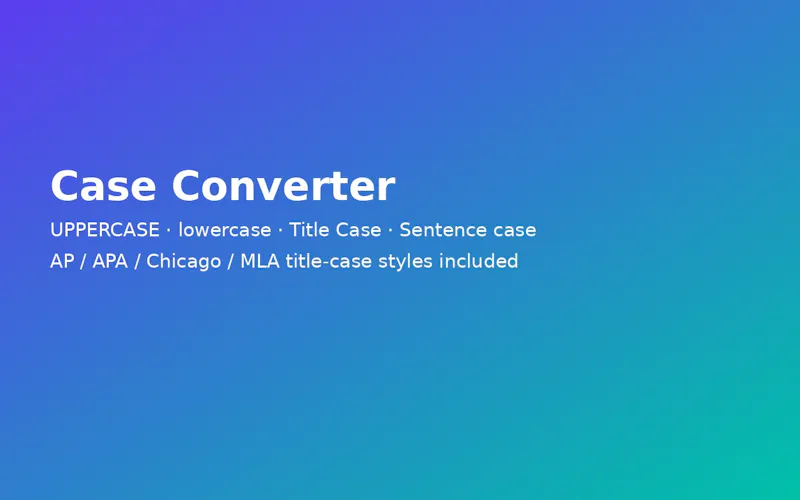 Case Converter screenshot 2