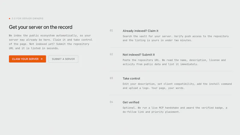 MCPVault screenshot 3