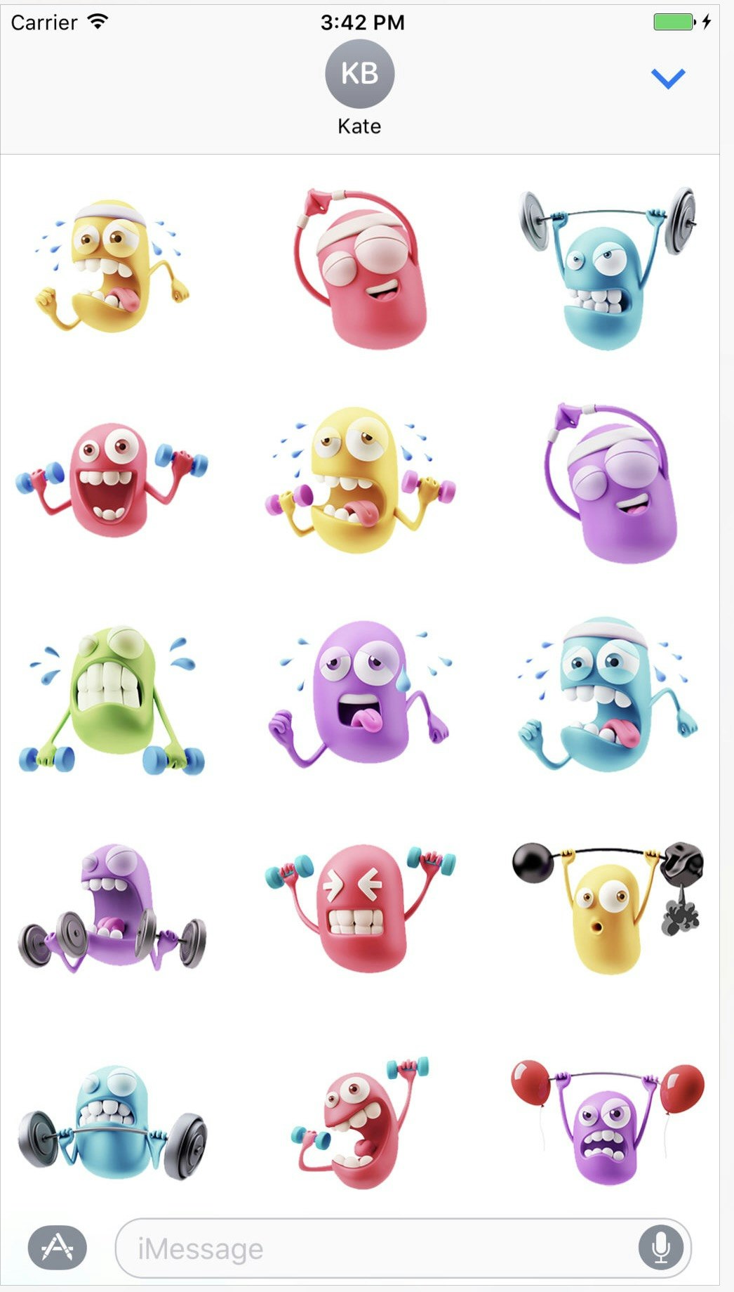 3D Smileys Stickers gallery image