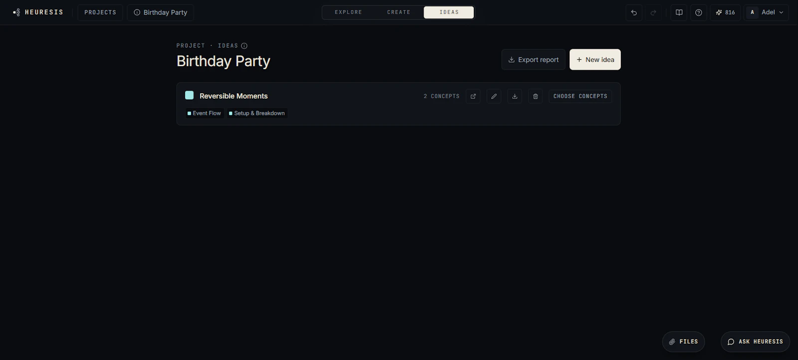 Heuresis.app screenshot 7
