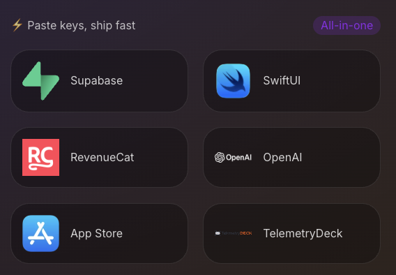 Swift Kit - 数分で制作可能なSwiftuiアプリを出荷しますメディア3