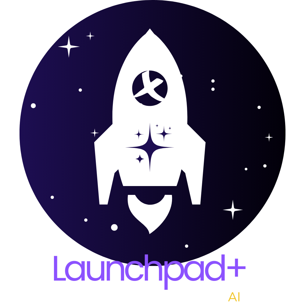 LaunchpadAi + Orbit Social logo