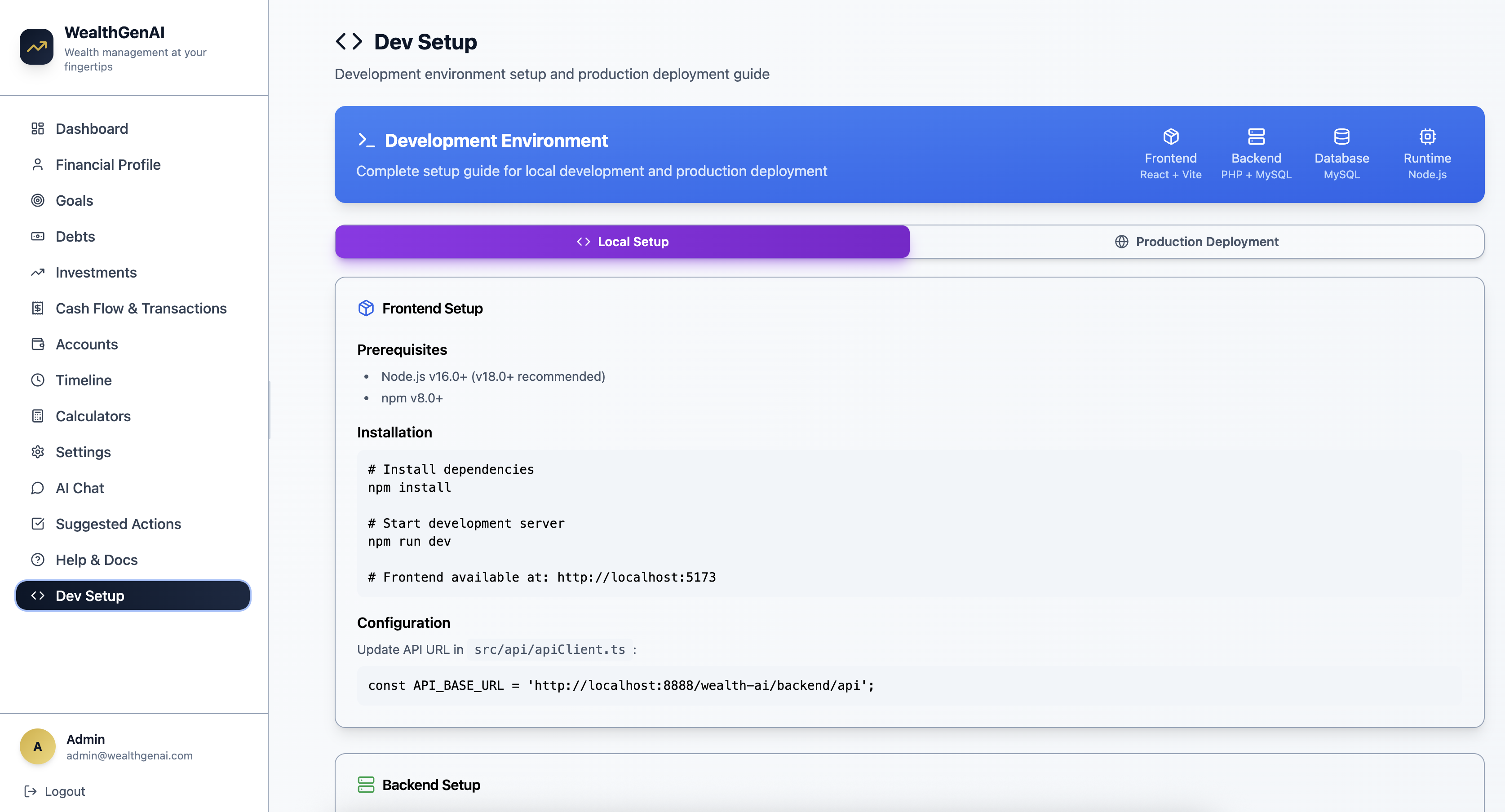 WealthGenAI gallery image