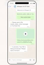 Whisper WhatsApp STT Bot gallery image