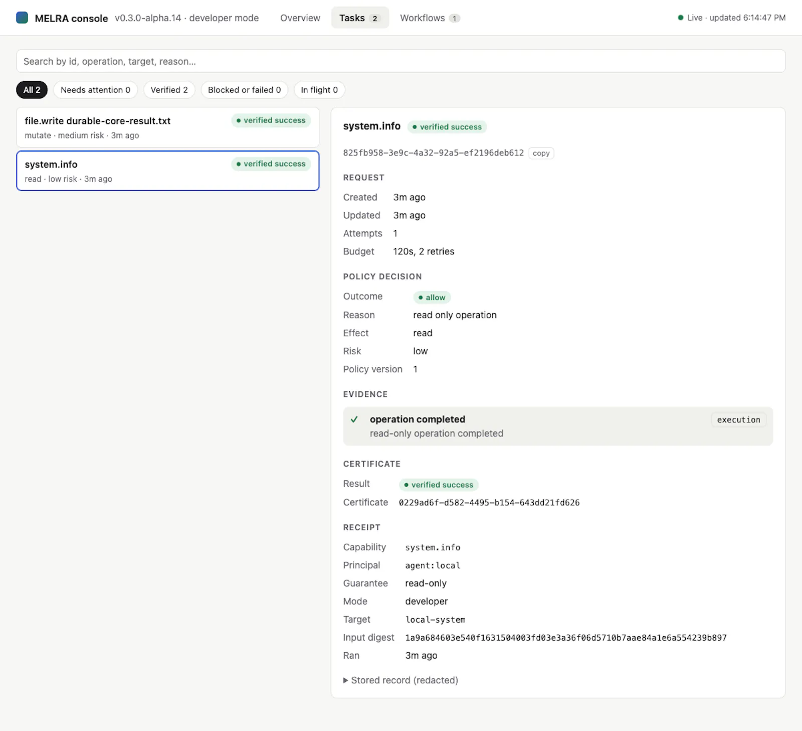 MELRA screenshot 4