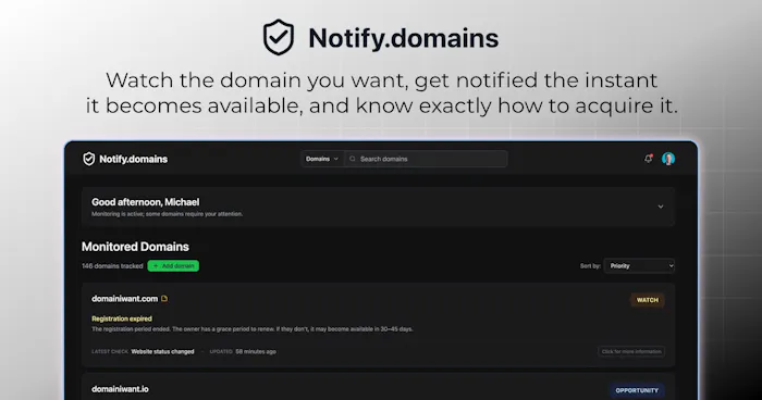Notify.domains产品图