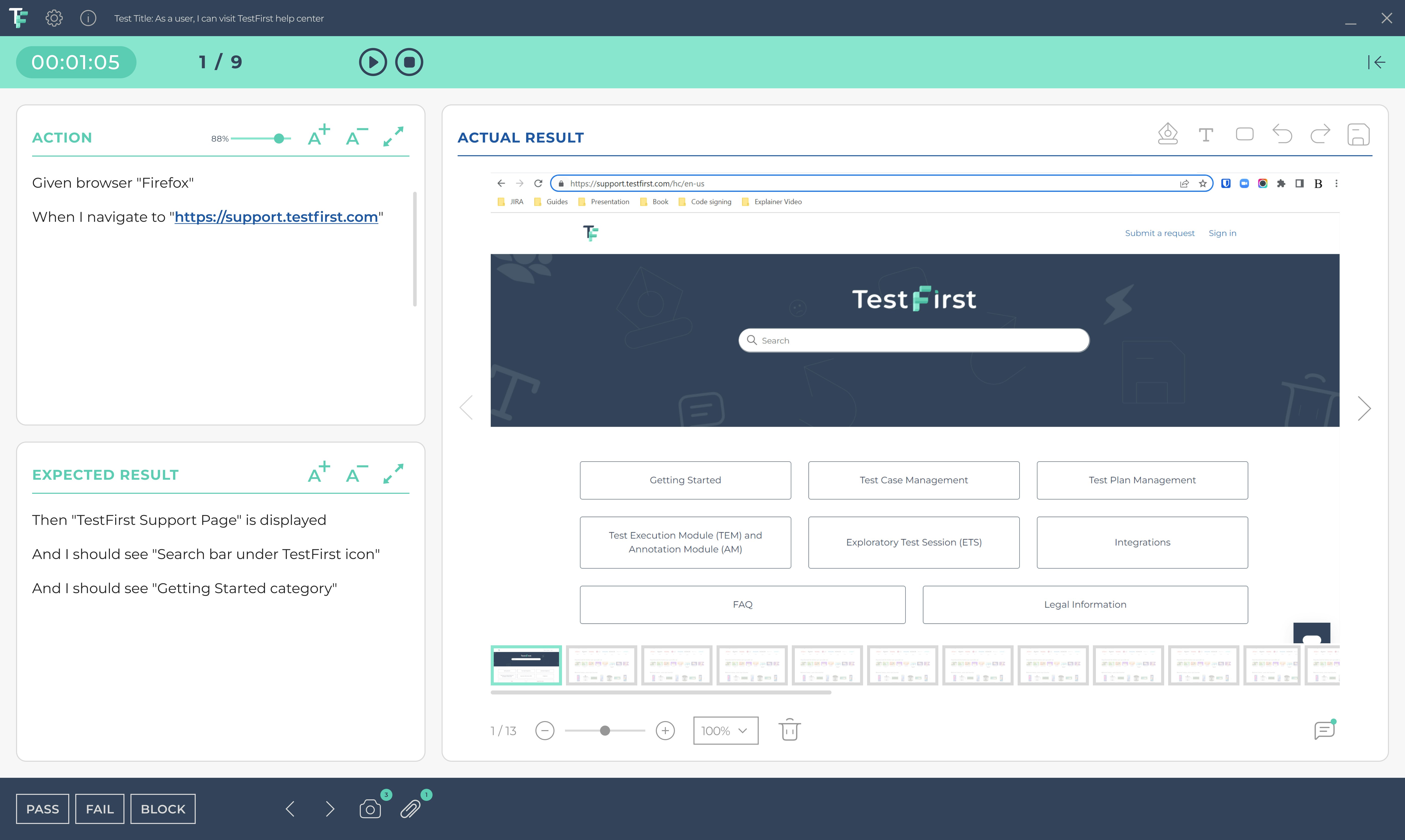 TestFirst - Бесплатная, облачная система управления тестами медиа 5