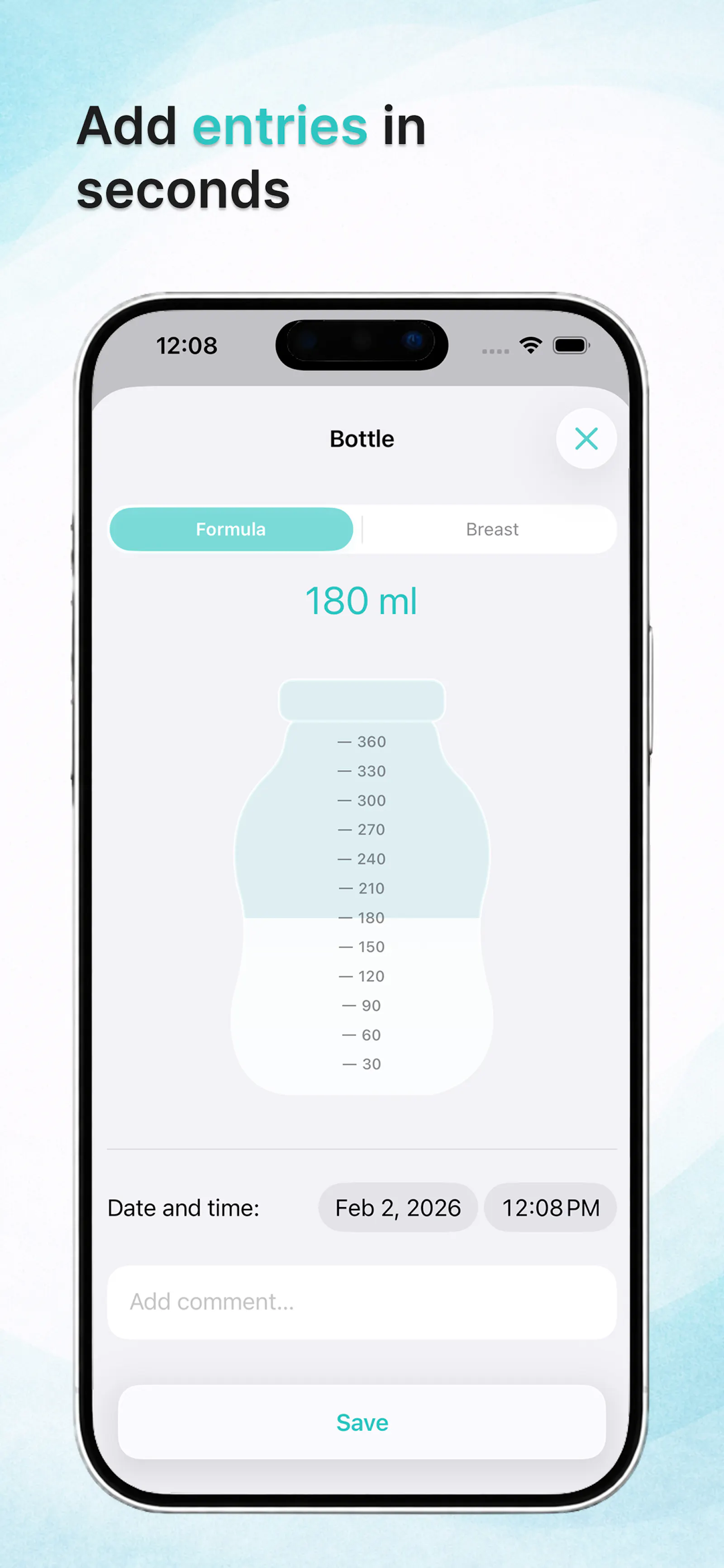 Malyatko — Baby tracker screenshot 4