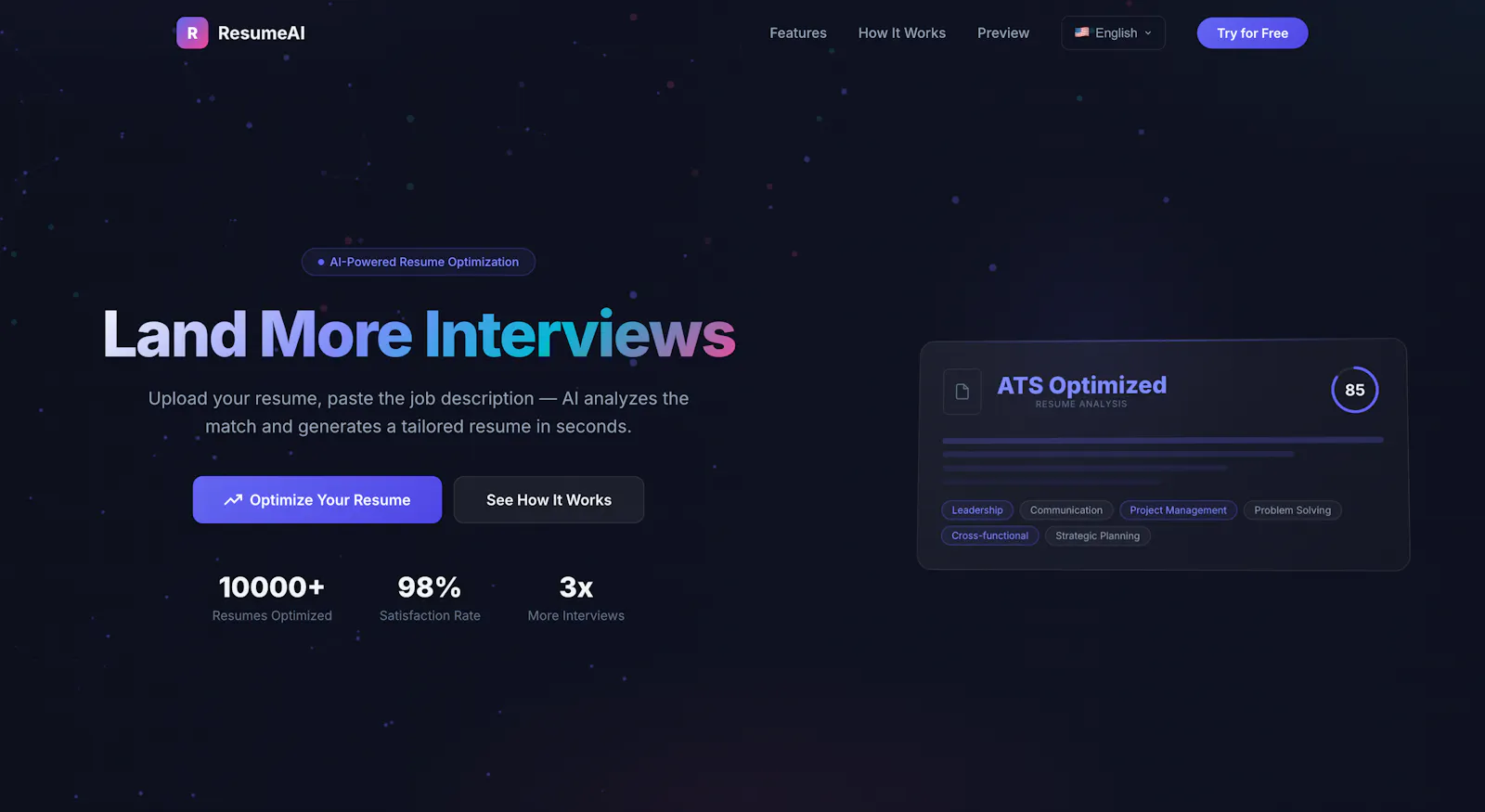 ResumeAI screenshot 1