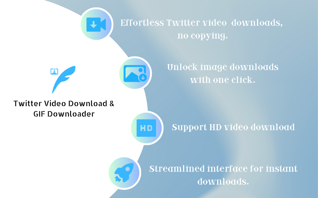ตัวดาวน์โหลดวิดีโอ Twitter - ดาวน์โหลดวิดีโอฟรีและง่ายดายจาก Twitter ใน MP4 media 1
