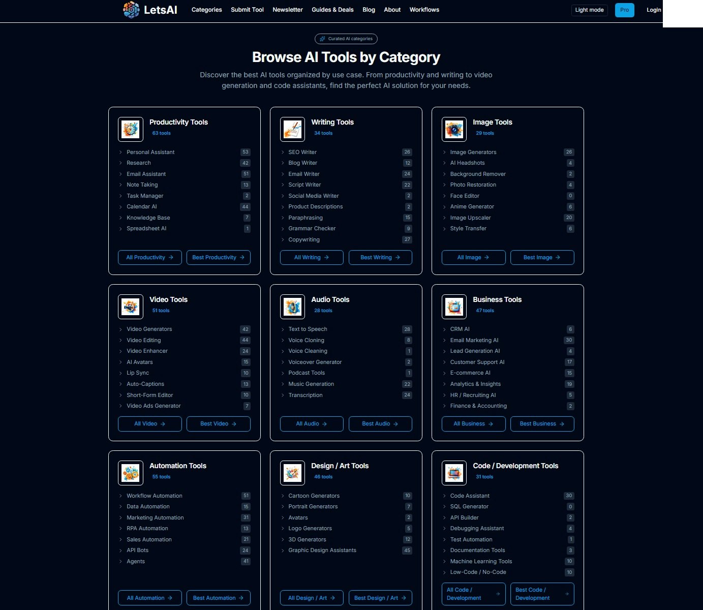 LetsAI – Smarter AI Tool Discovery gallery image