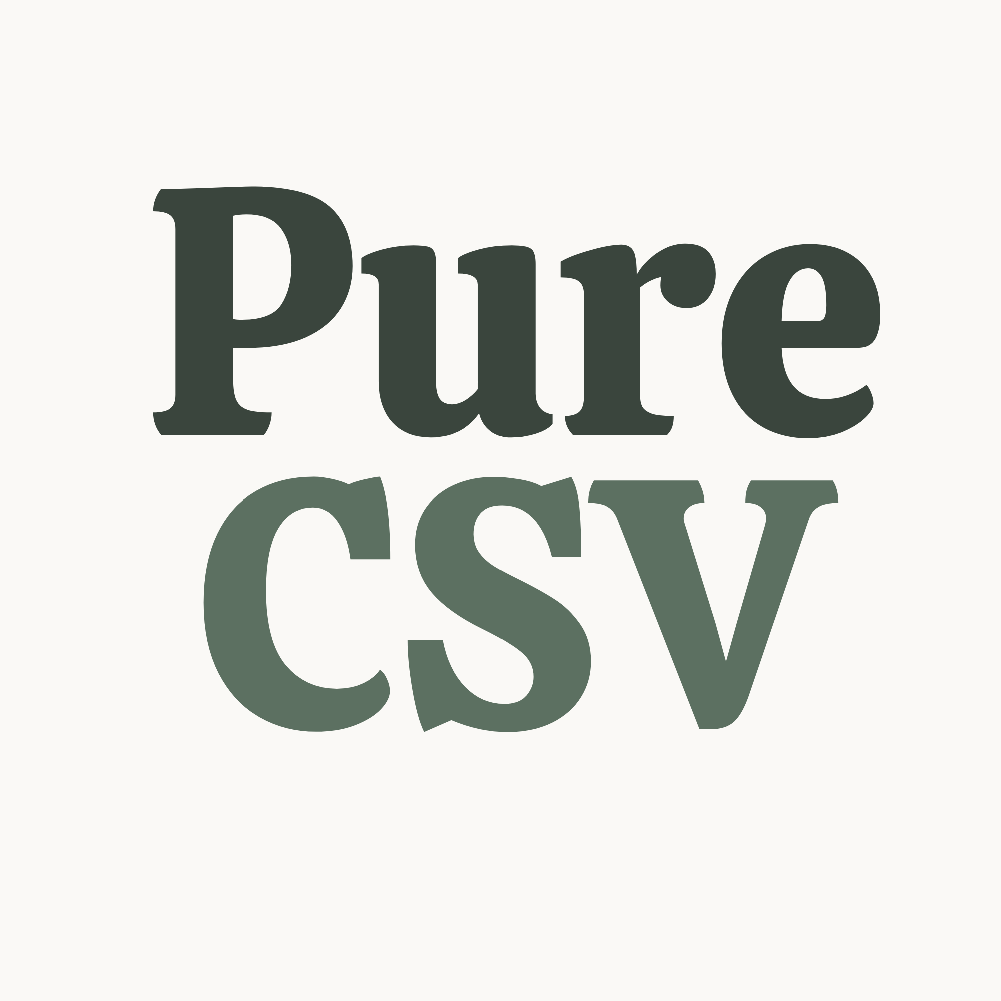 PureCSV