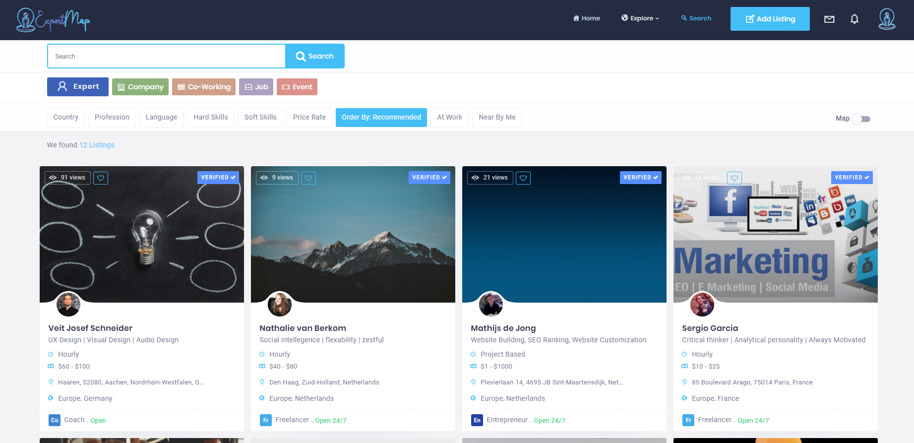 ExpertMap gallery image