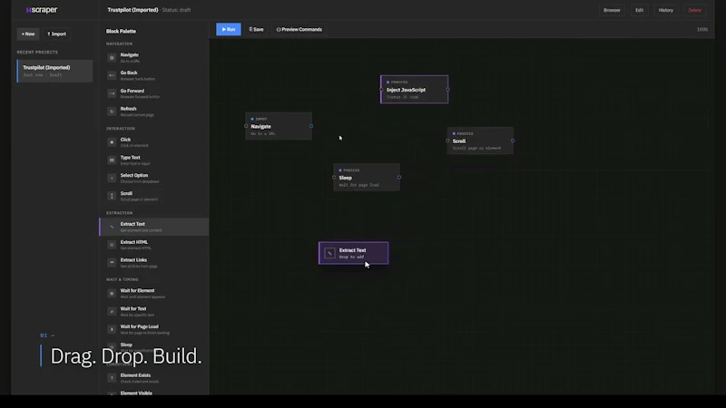 UScraper screenshot 1 (video preview)