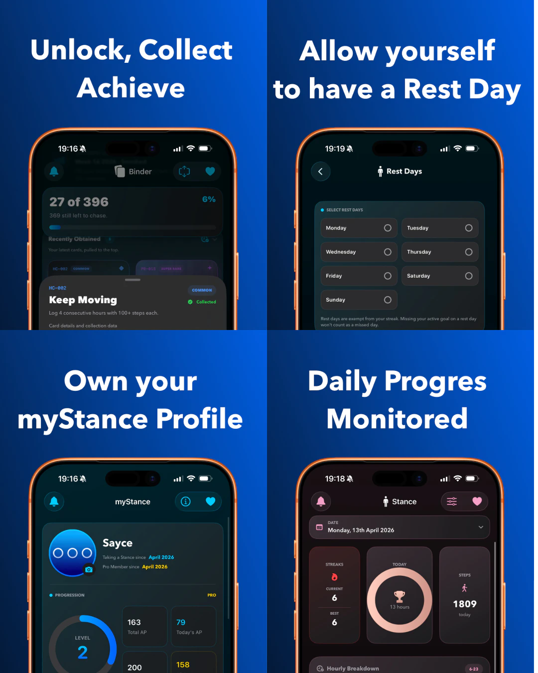 Stance: Level Up Your activity