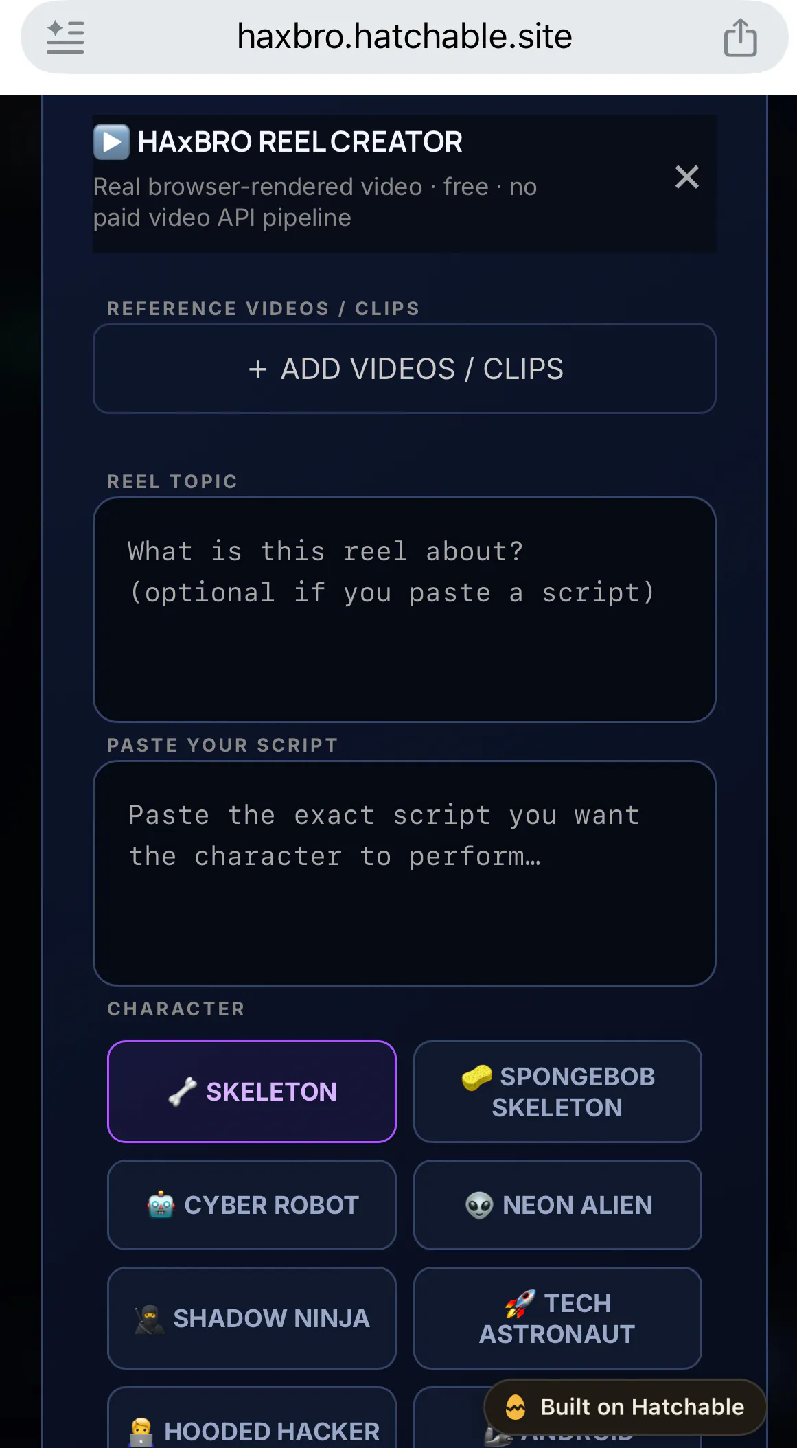 Haxbro AI gallery image