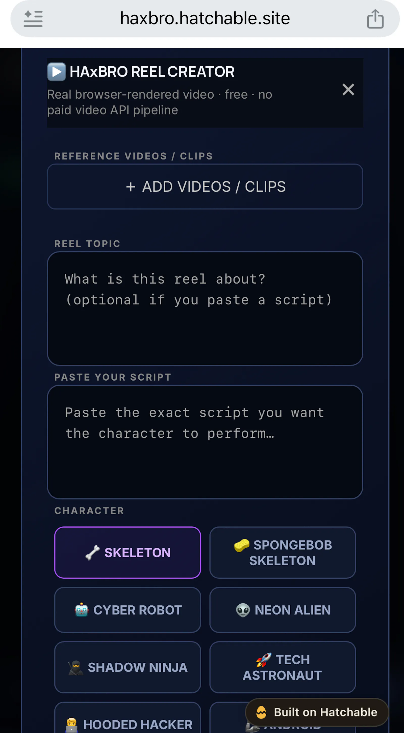 Haxbro AI screenshot 3