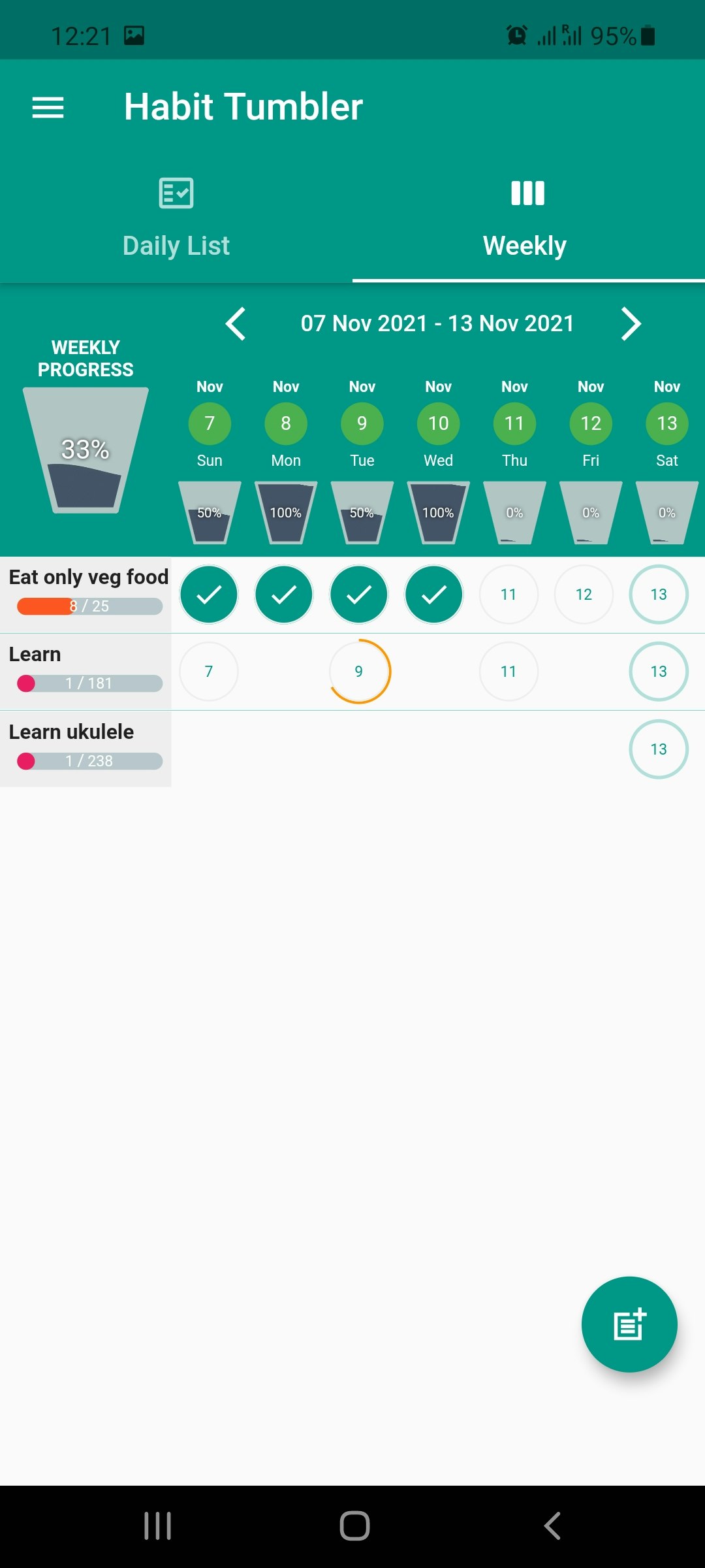 Habit Tumbler - Habit Tracking App gallery image