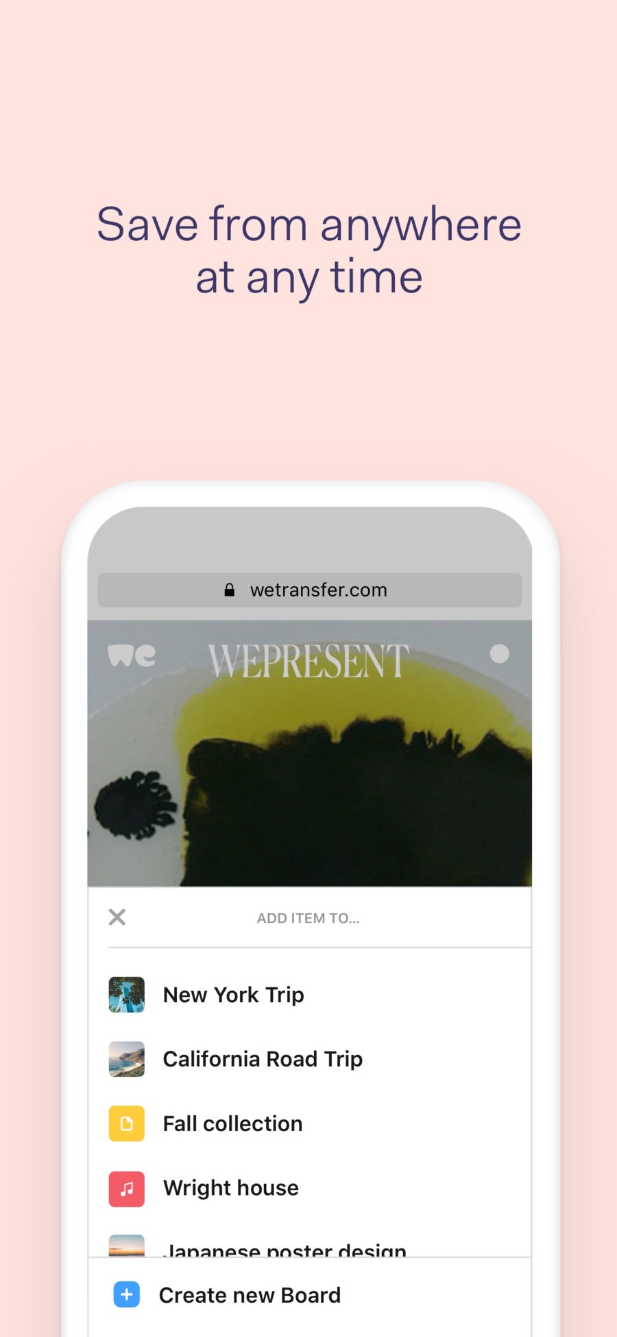 WeTransfer for Mac Image